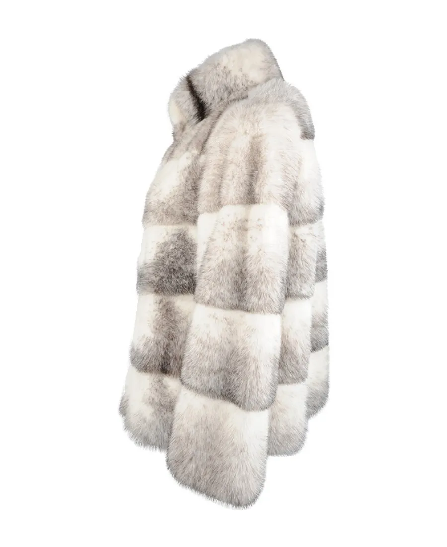 High-Necked Fur Coat