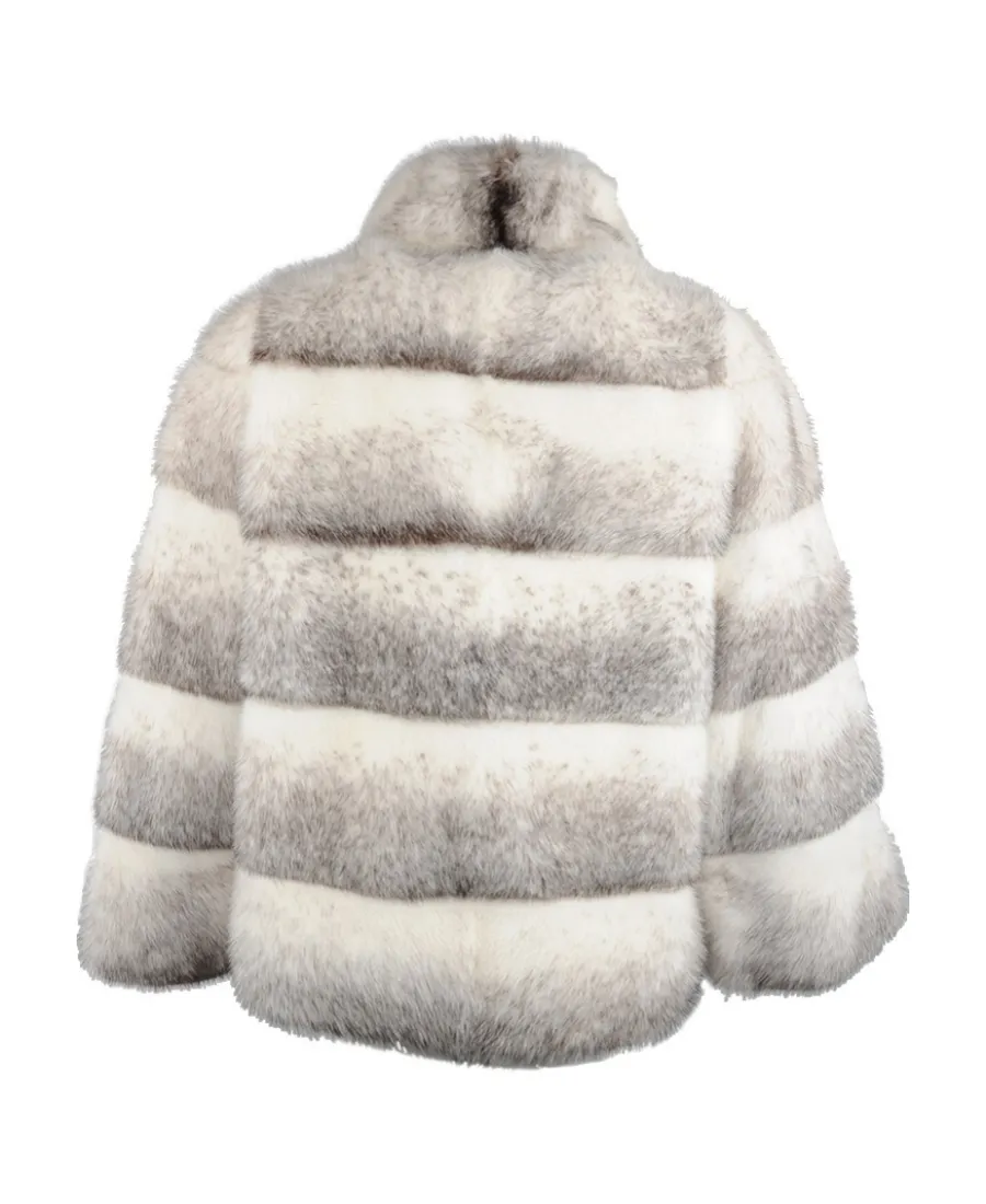 High-Necked Fur Coat