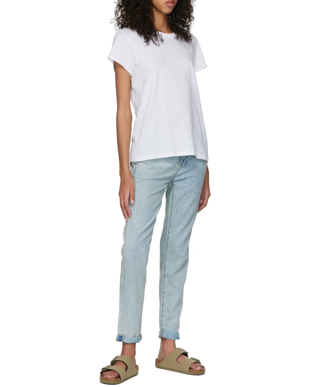 Distressed-Effect Denim Jeans
