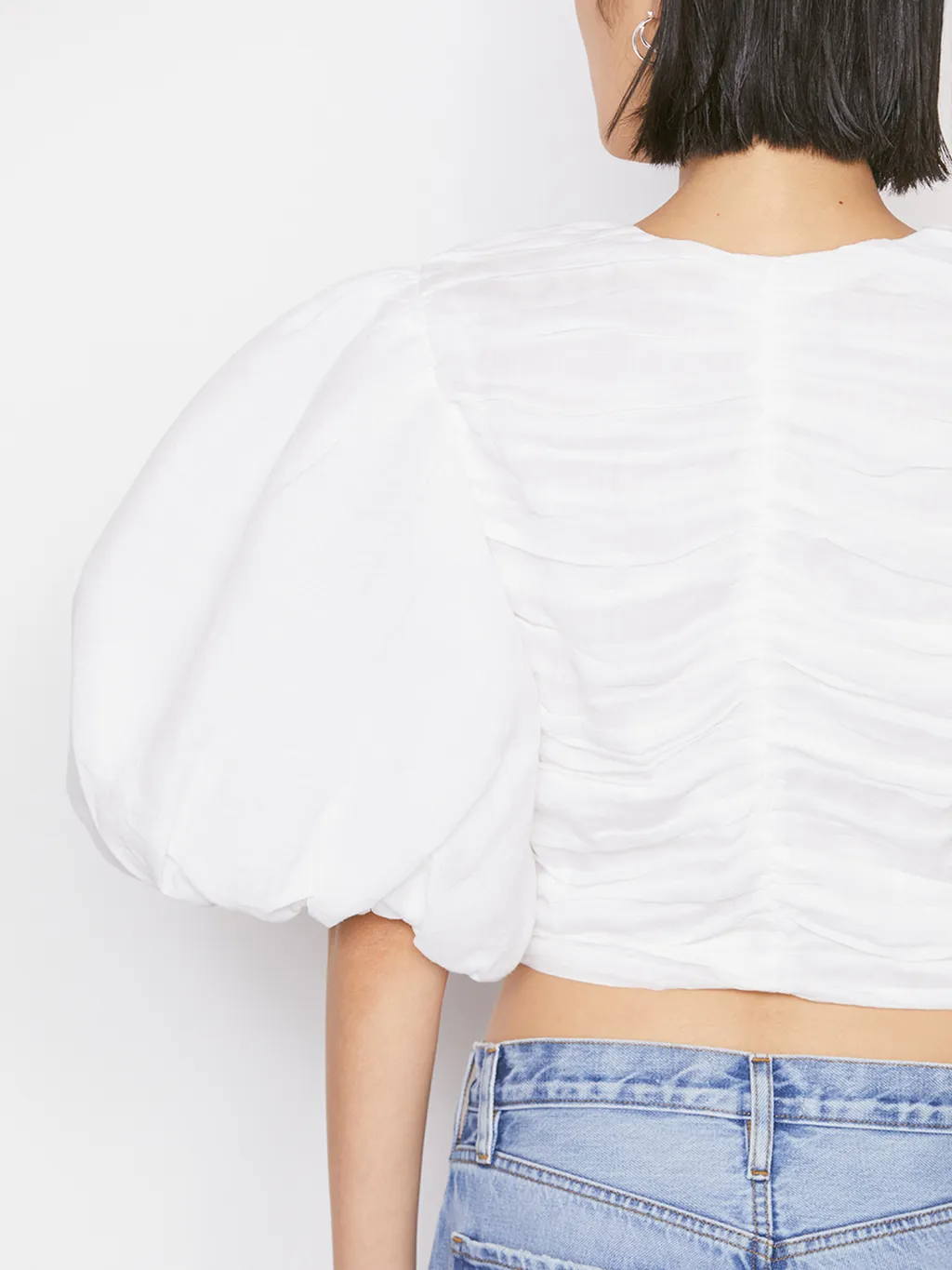 Bubble Sleeve Blouse