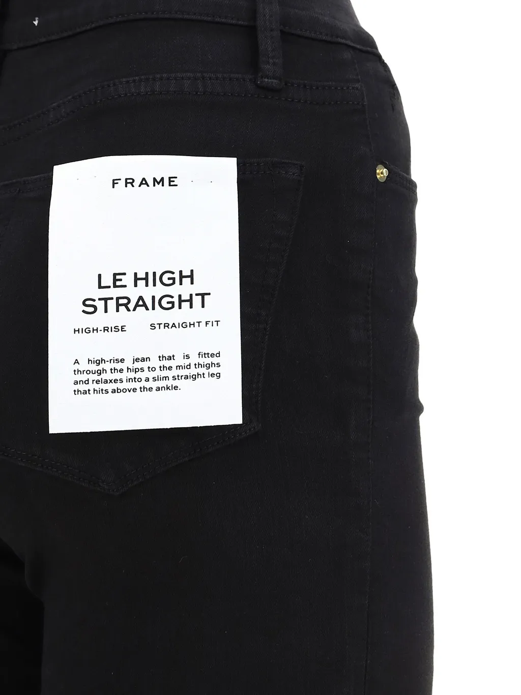 Le High Straight Leg Jeans