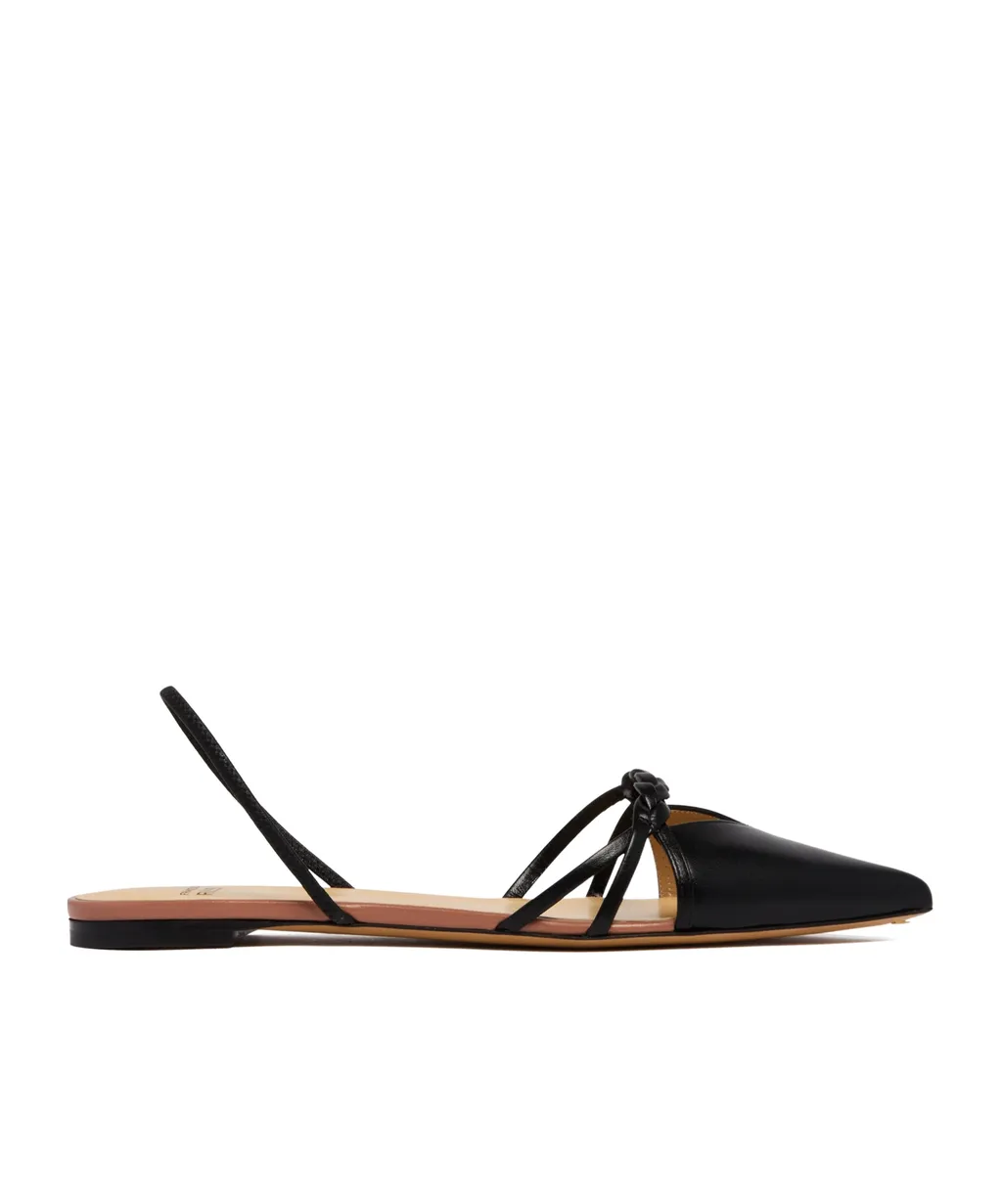 Pointed Toe Flat Sandals