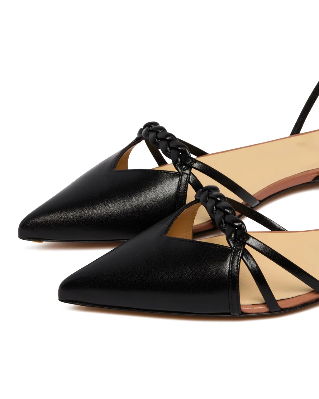 Pointed Toe Flat Sandals