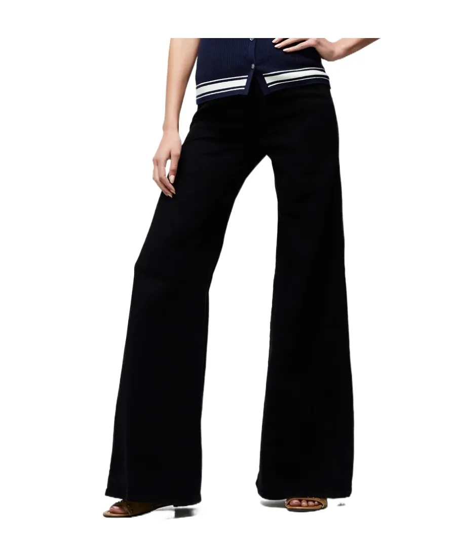Le Palazzo High-Rise Flared Jeans