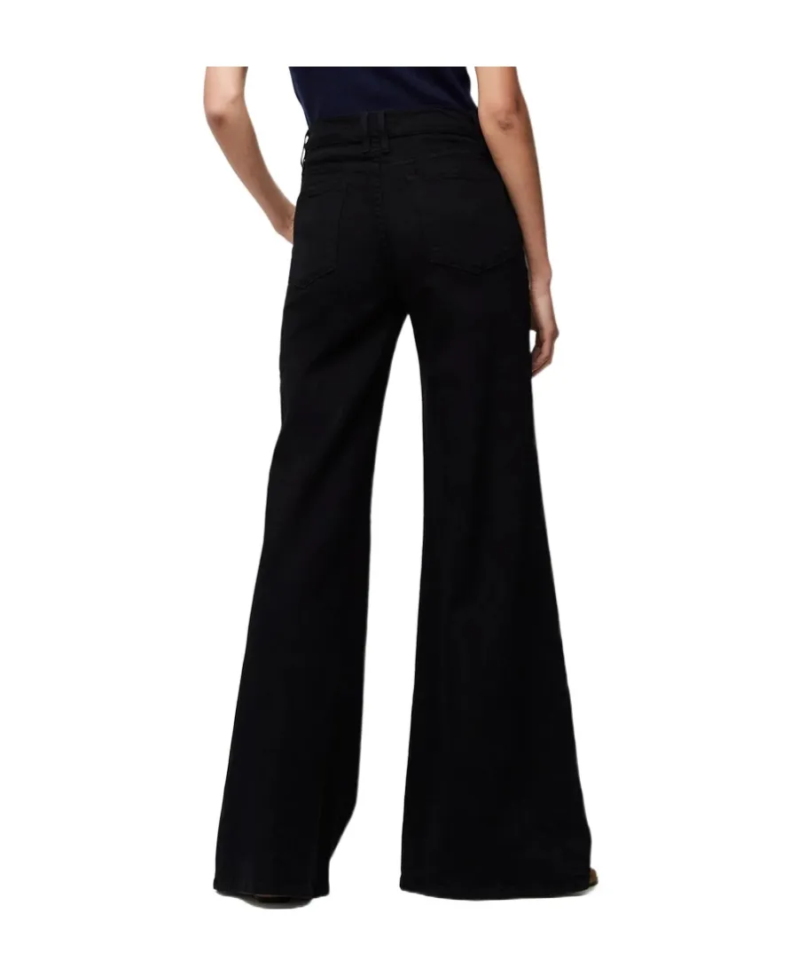 Le Palazzo High-Rise Flared Jeans