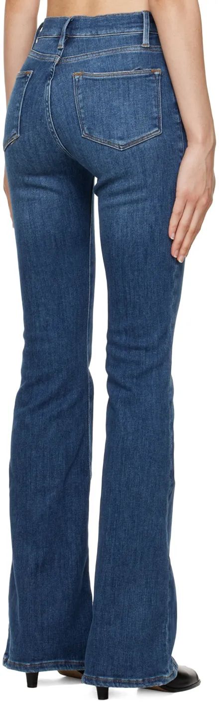 Slim-Fit Flared Jeans