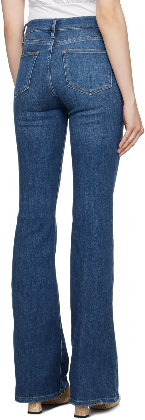 Slim-Fit Flared Jeans