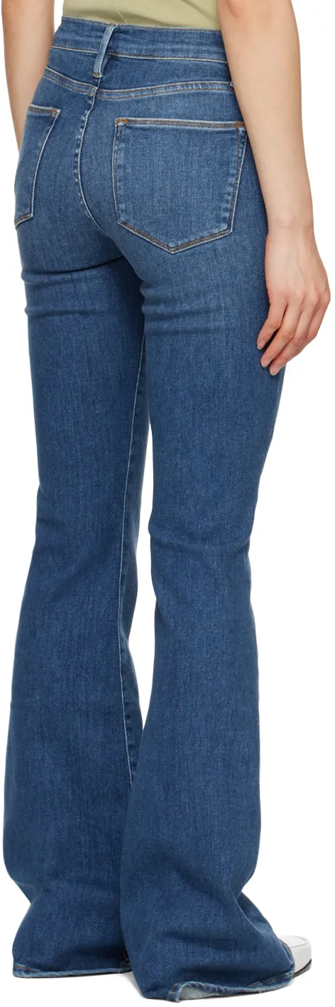 Slim-Fit Flared Jeans