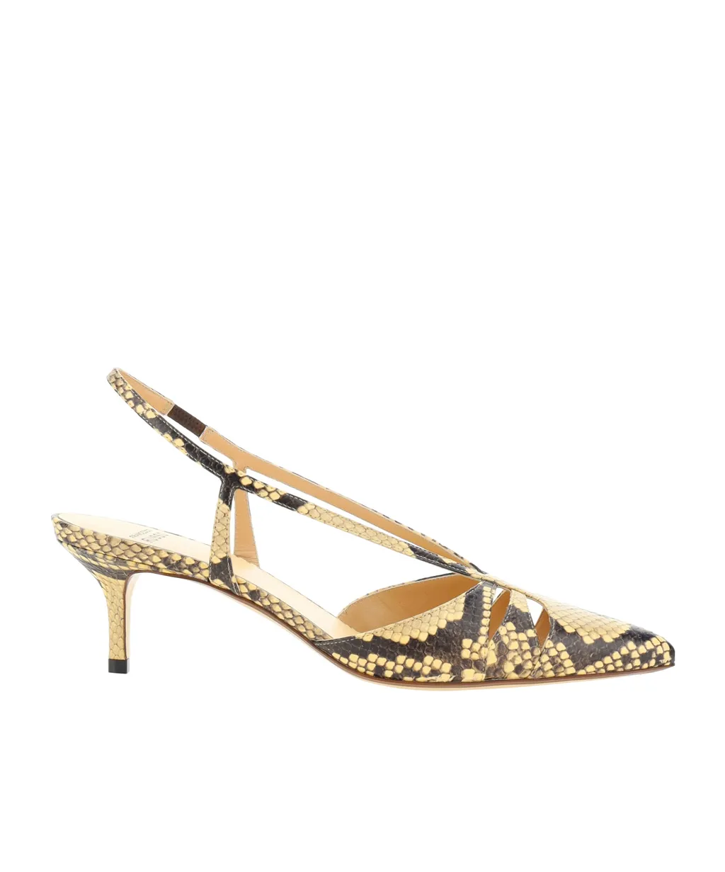 Pointed Toe Slingback Pumps
