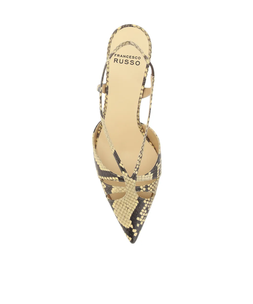 Pointed Toe Slingback Pumps