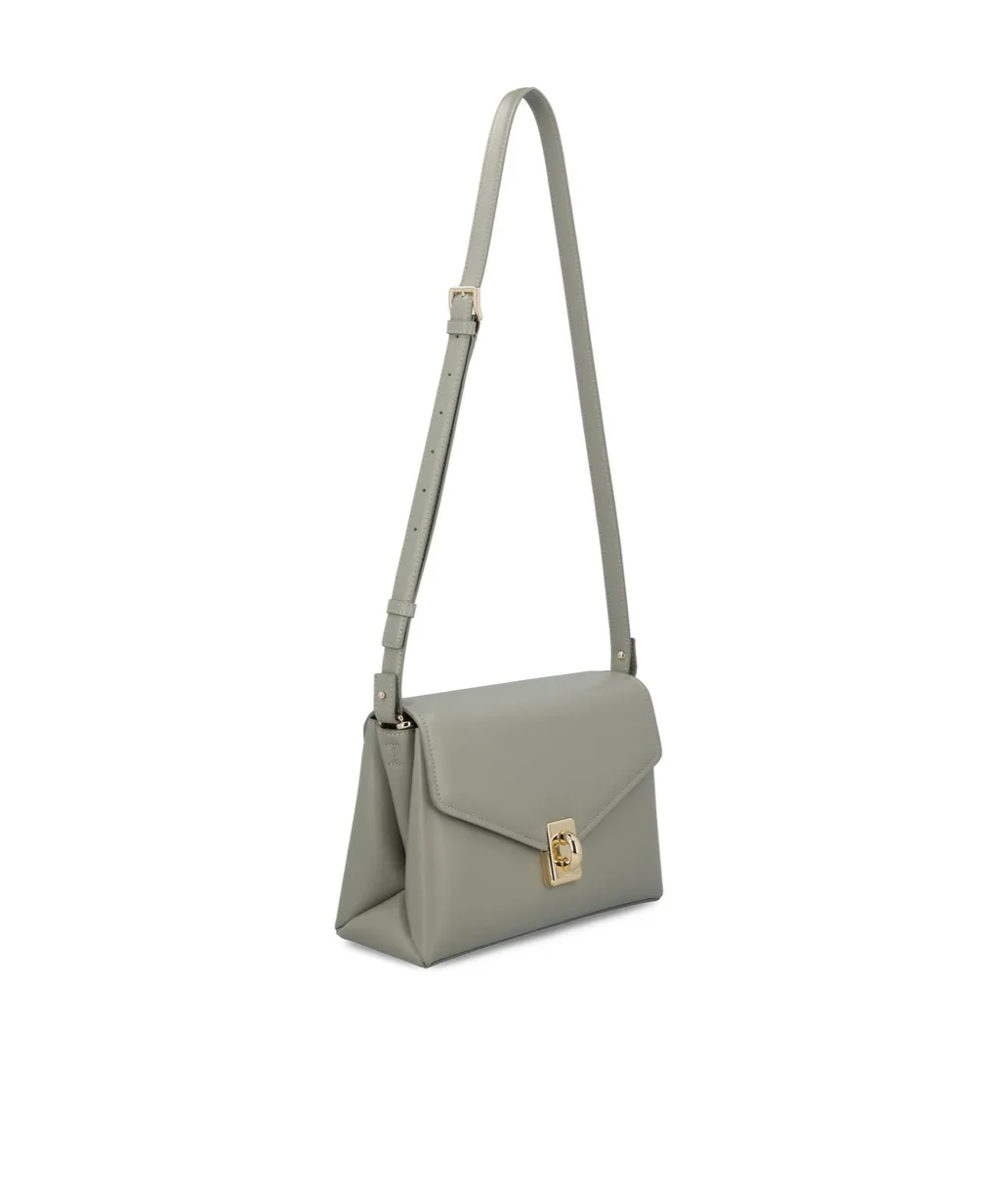 Logo Engraved Crossbody Bag