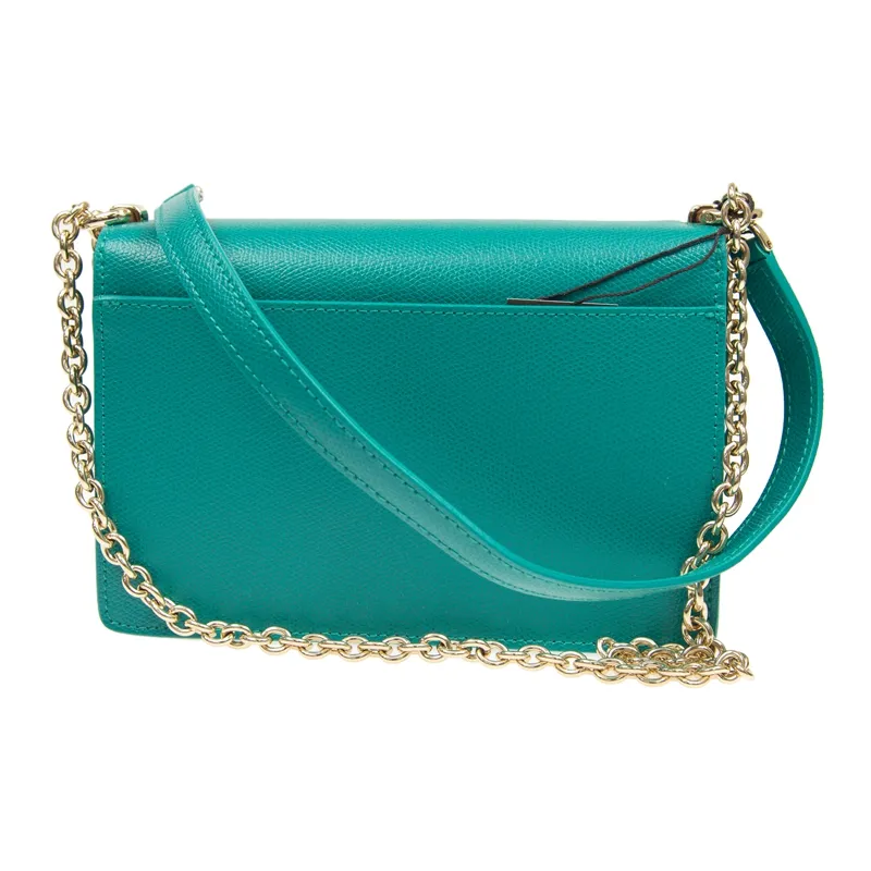 Turn-Button Shoulder Bag
