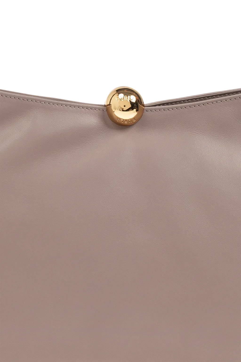 Sfera Logo Debossed Medium Shoulder Bag