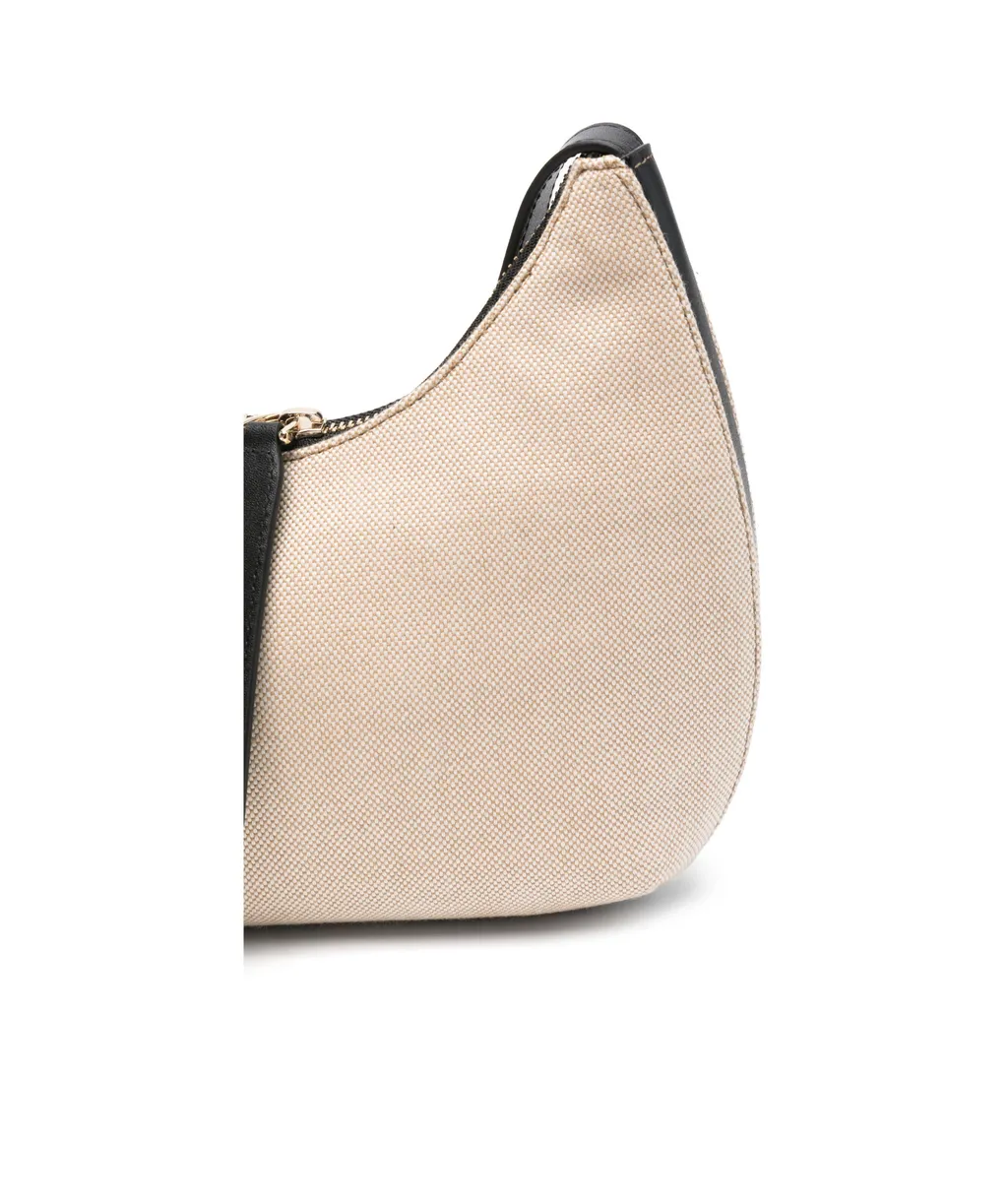 Logo Plaque Zipped Crossbody Bag