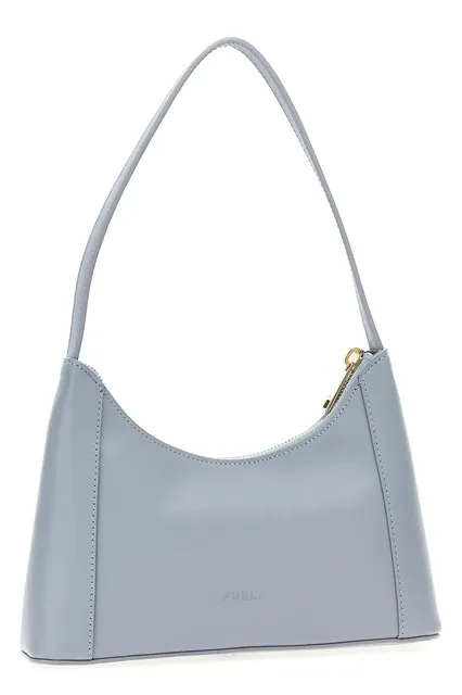 Diamante Logo Plaque Mini Shoulder Bag