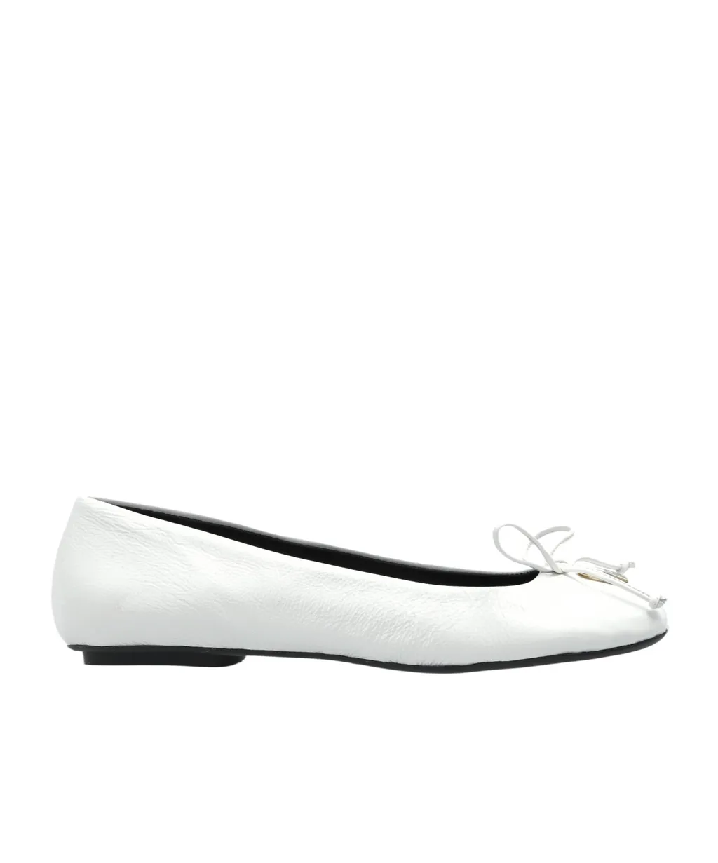 Logo Plaque Flat Shoes