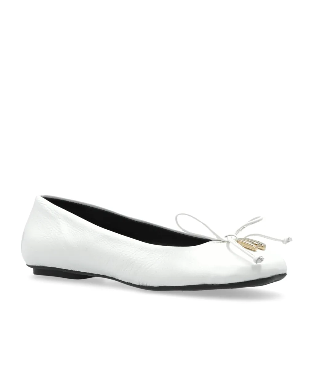 Logo Plaque Flat Shoes