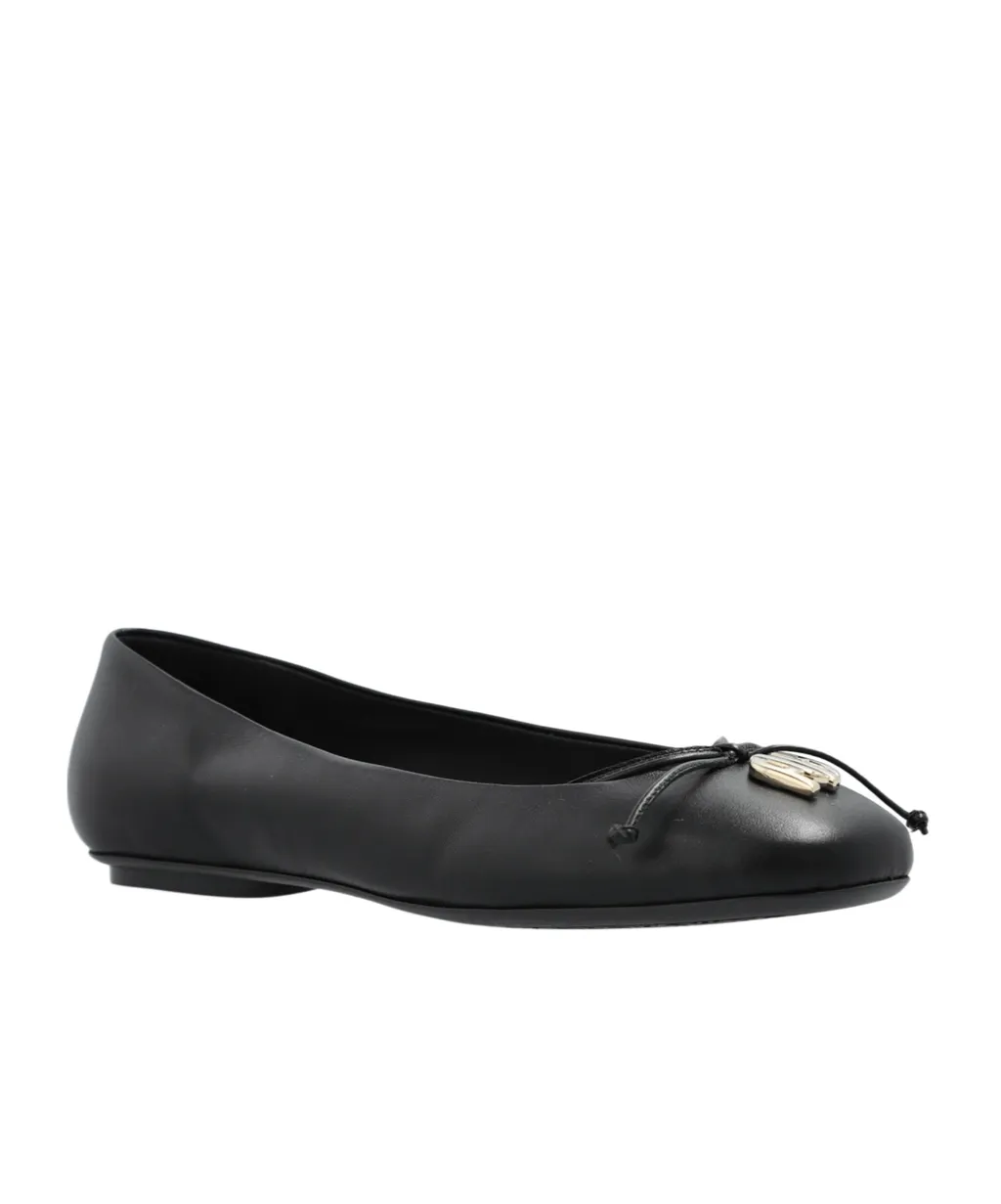 Logo Plaque Flat Shoes
