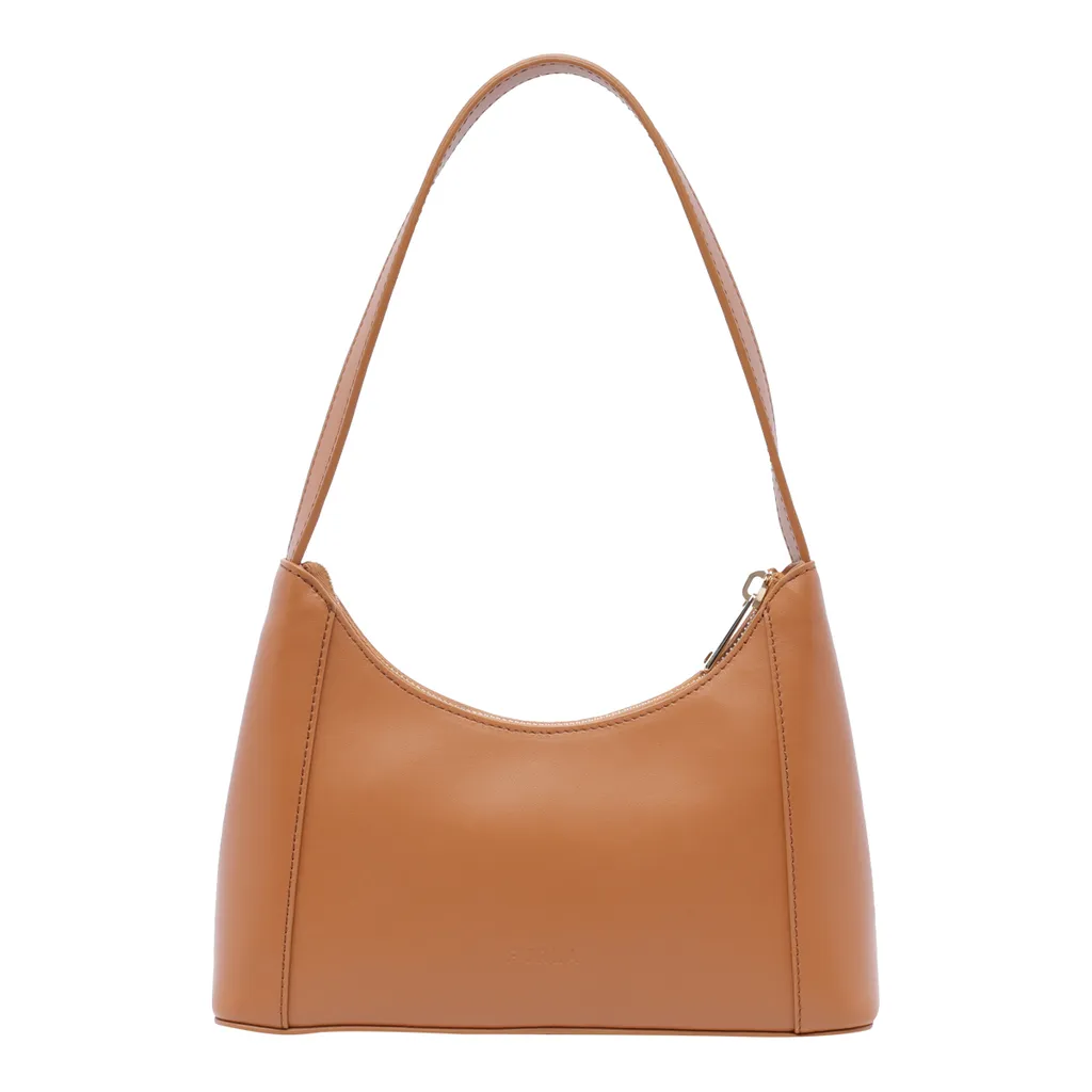Diamante Logo Plaque Mini Shoulder Bag