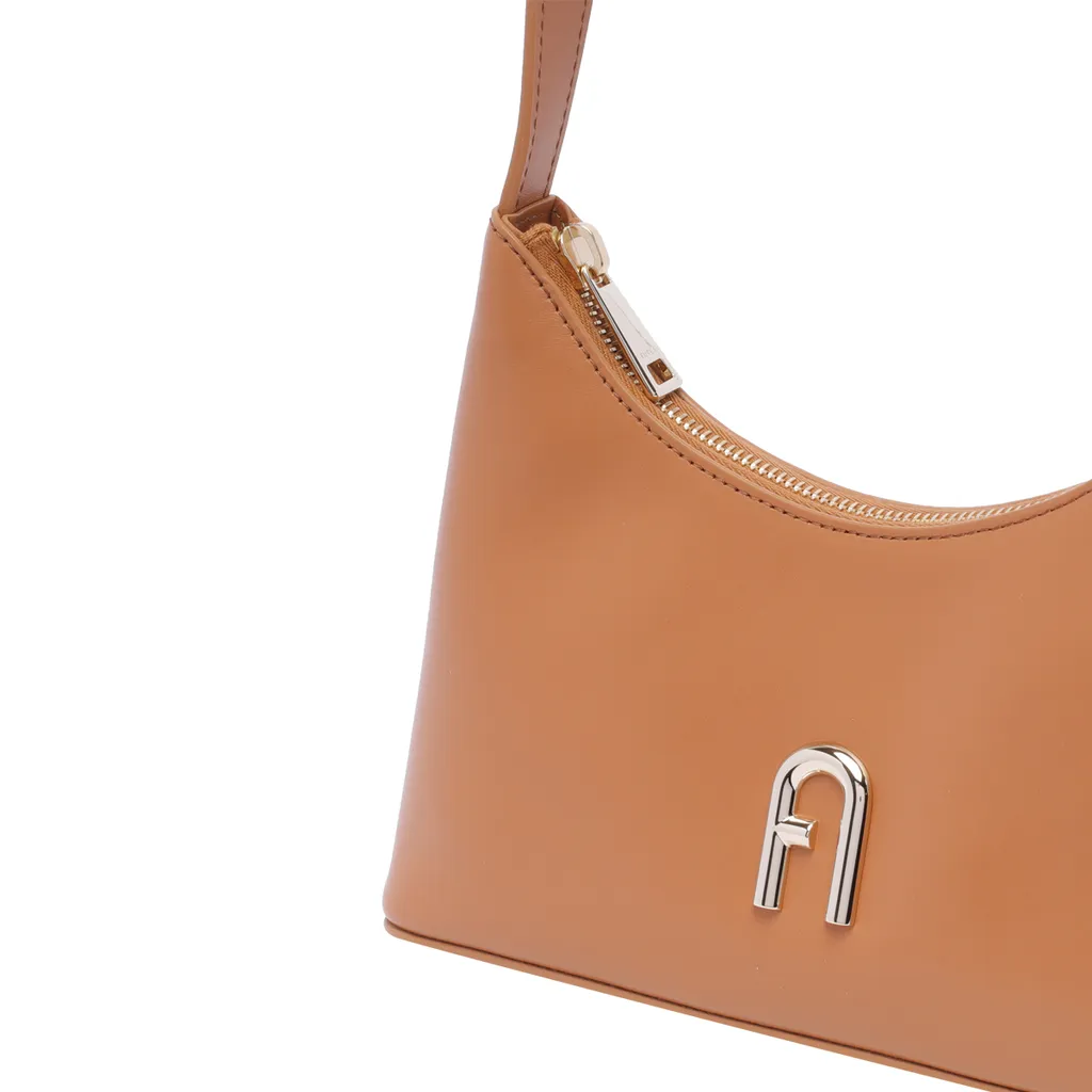 Diamante Logo Plaque Mini Shoulder Bag