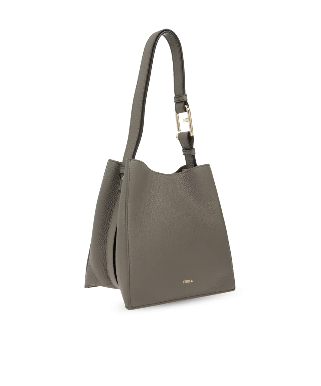 Nuvola Logo Printed Mini Bucket Bag
