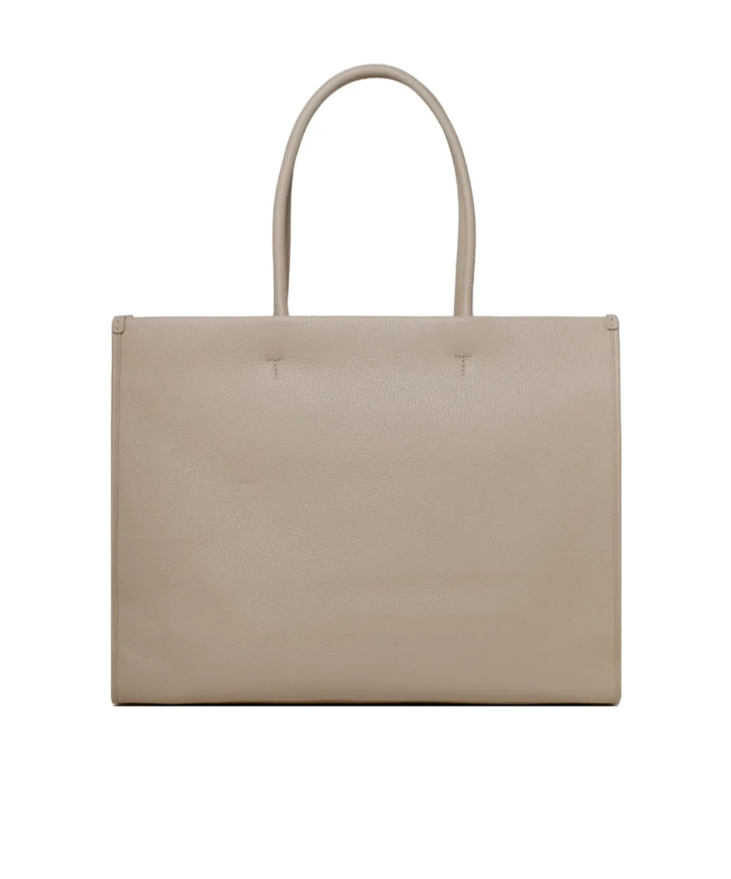 Logo Zipper Handbag