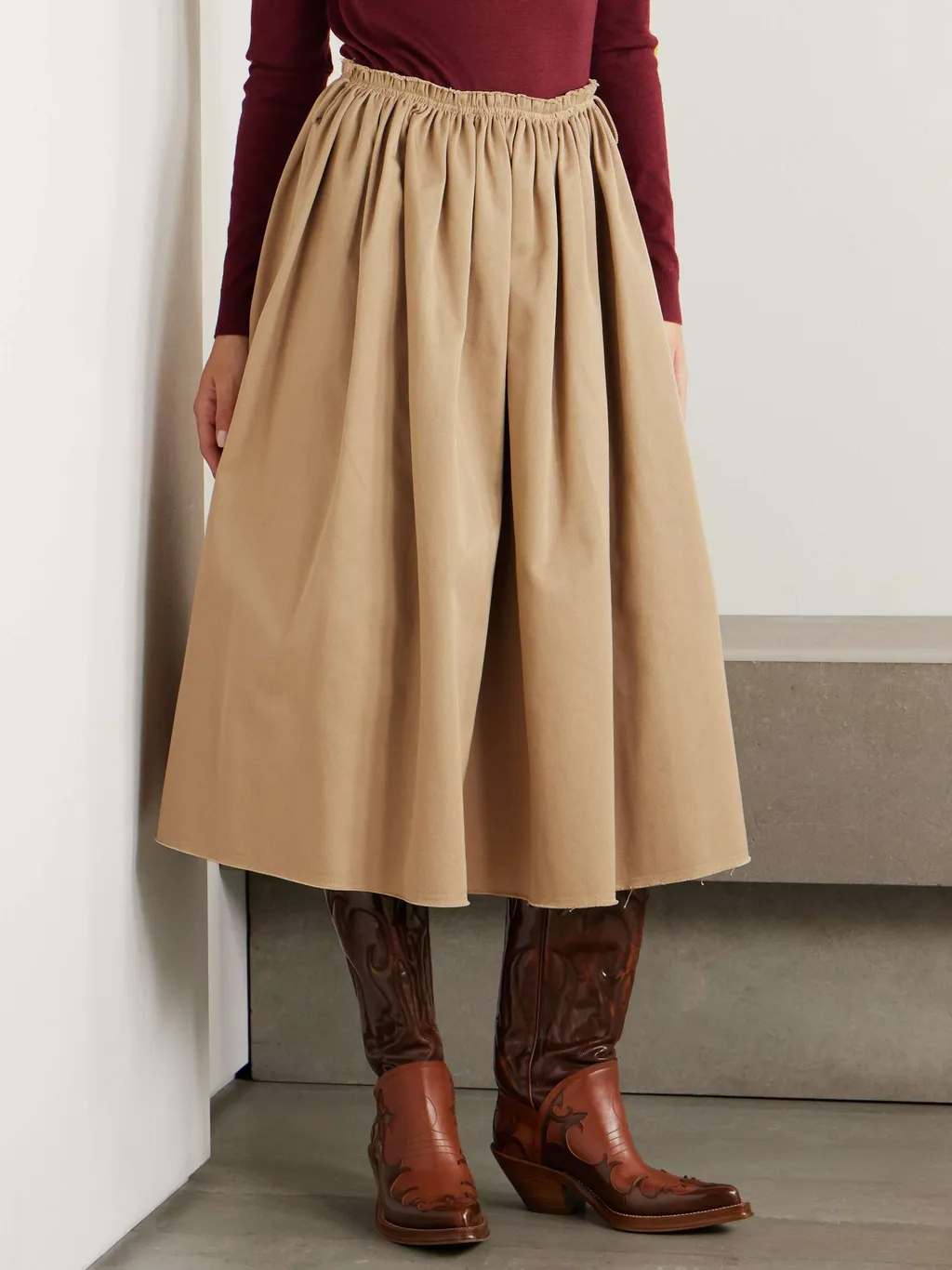 Pleated Skirt