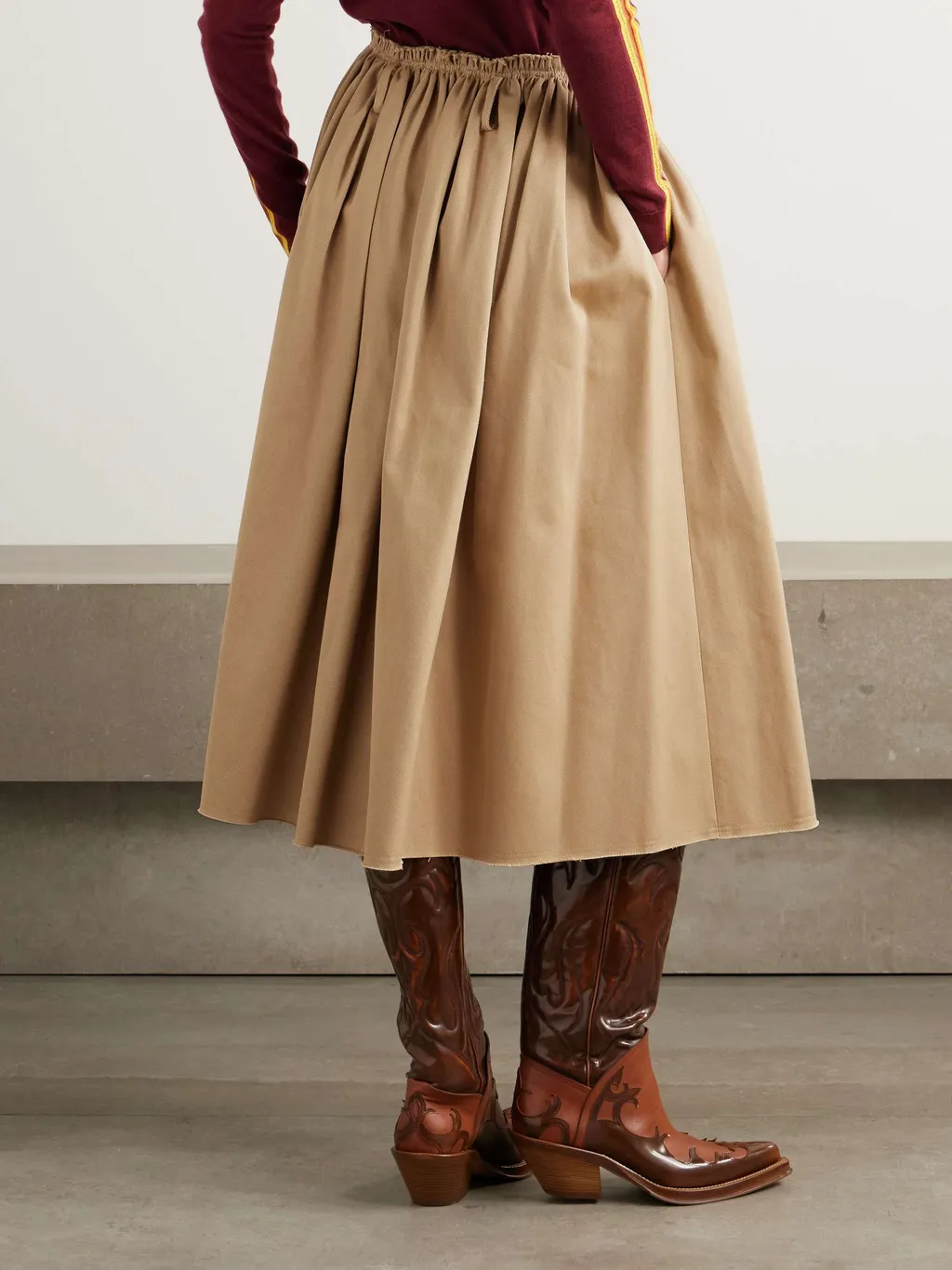 Pleated Skirt