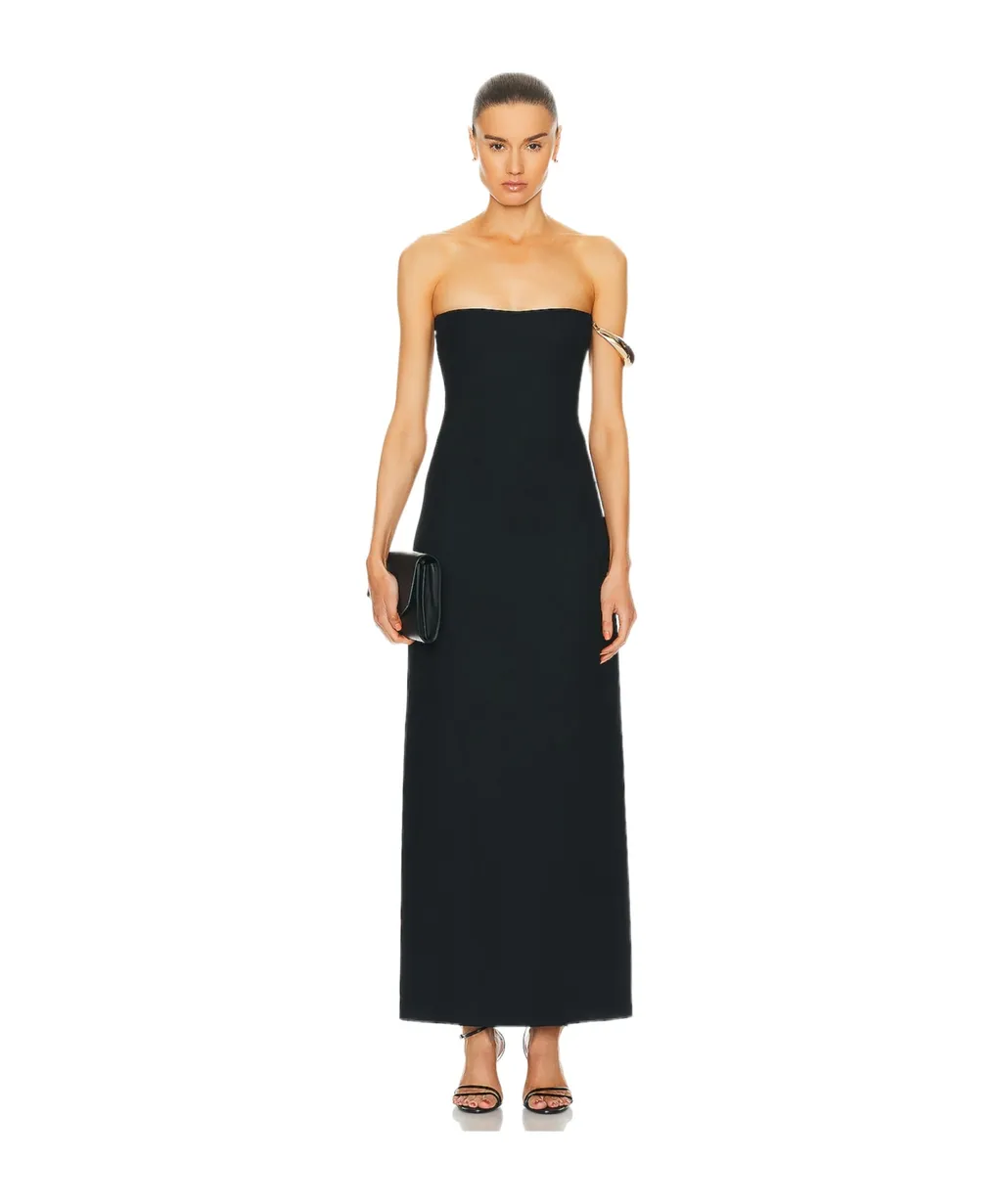 Anica Crepe Maxi Dress