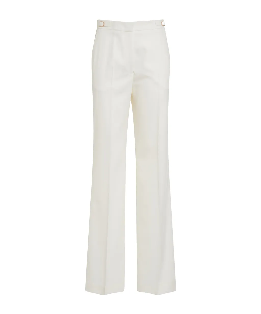 Front Pleated Casual Pants