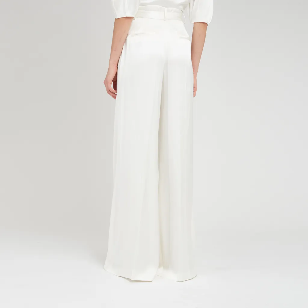 Belt-Loop Casual Pants