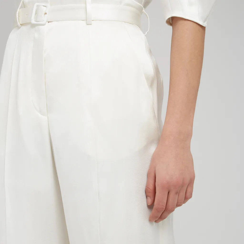 Belt-Loop Casual Pants