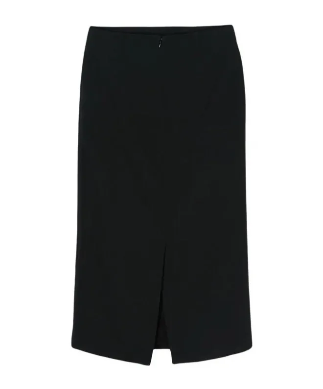 Manuela Crepe Midi Skirt