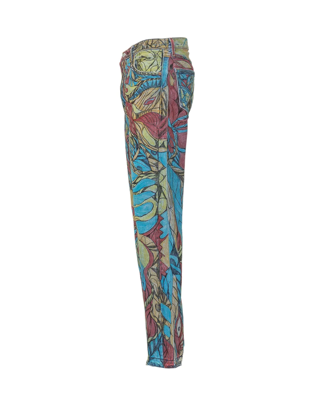 Printed Jeans