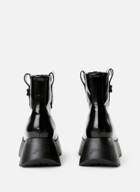 Buckle Platform Boots
