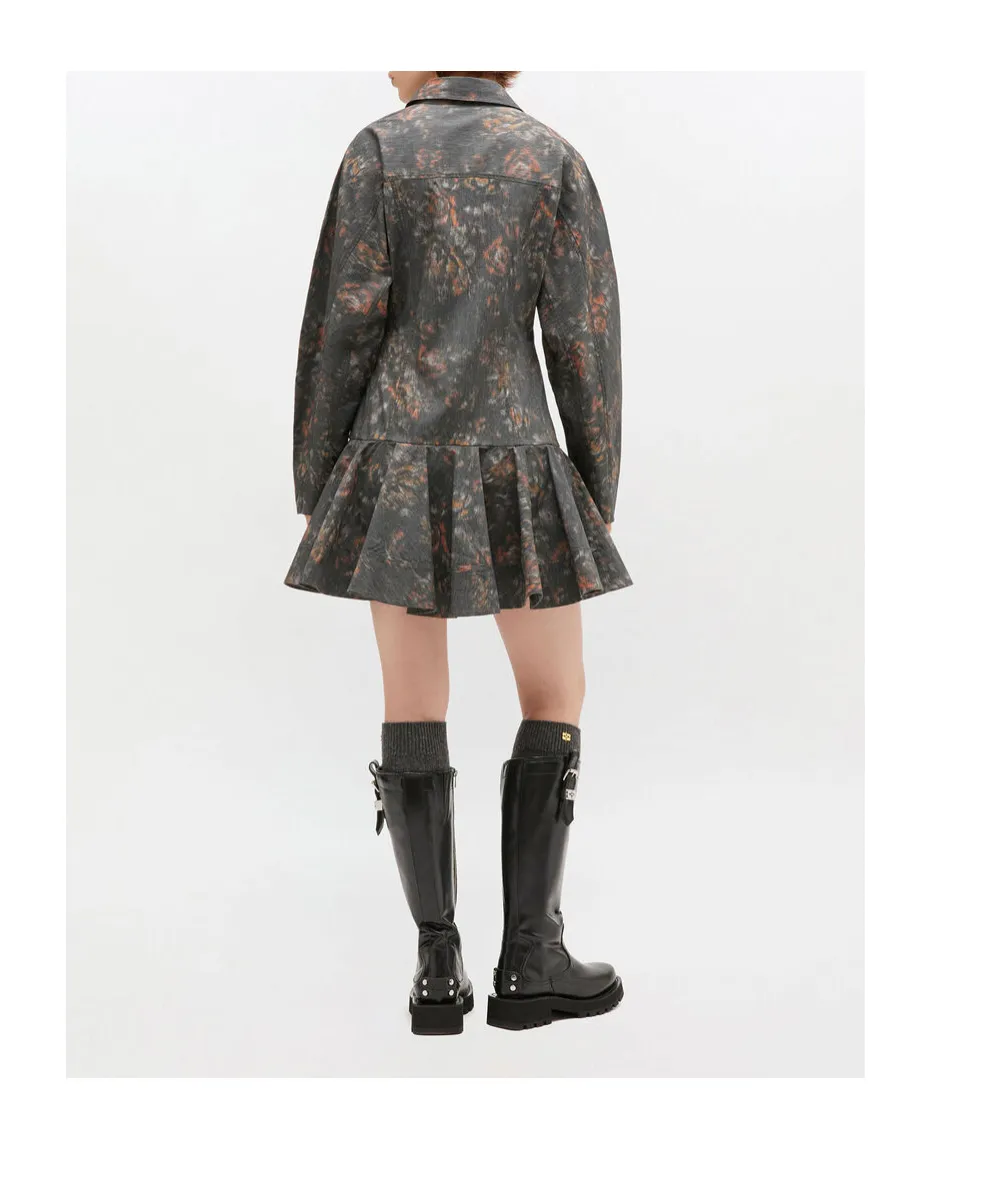 Floral Shirt Dress