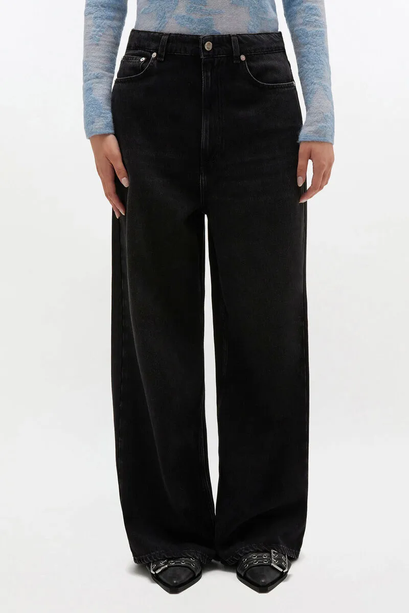 Washed Baggy Jeans