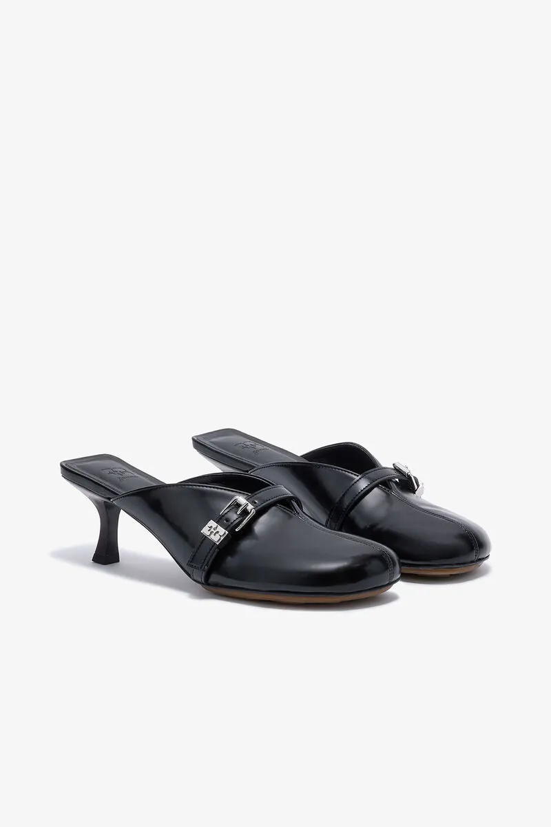 Heeled Sue Mules