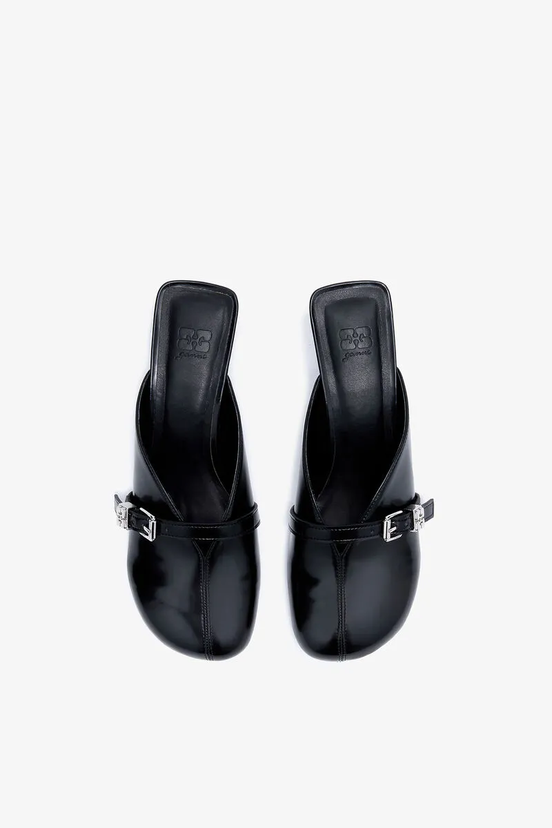 Heeled Sue Mules