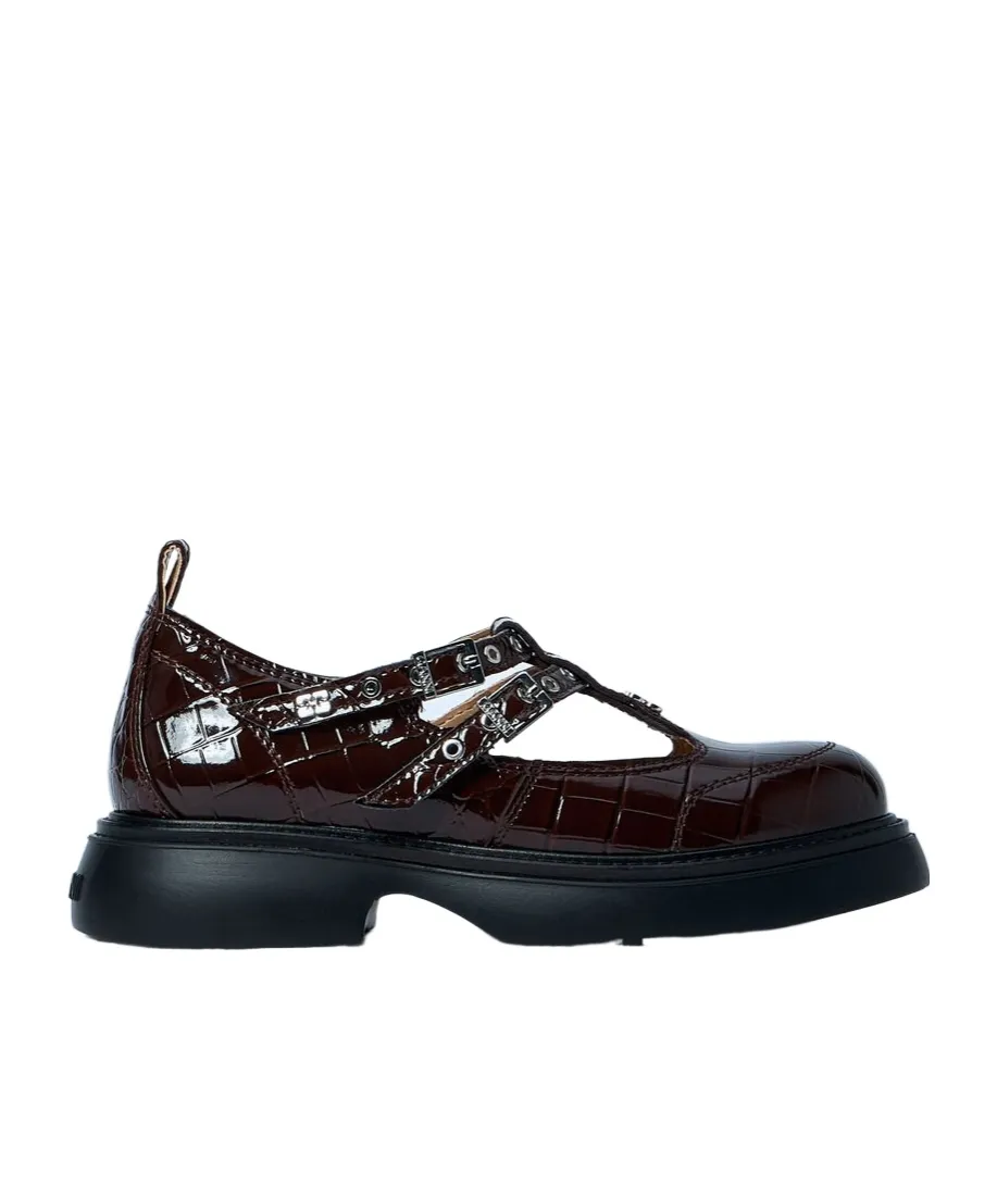 Butterfly Mary Jane Round Toe Shoes