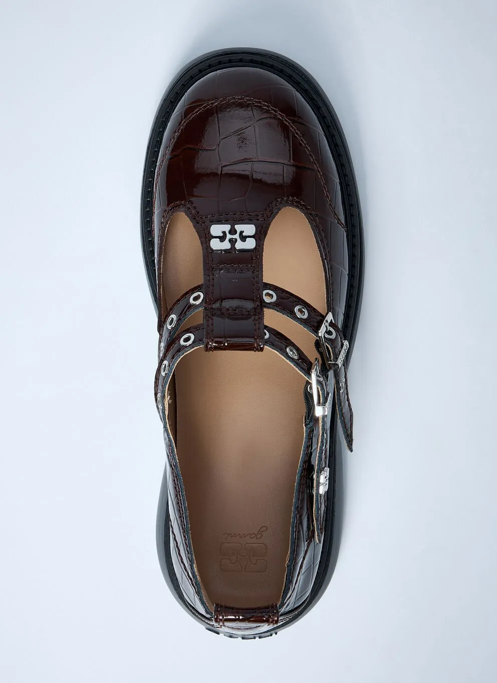 Butterfly Mary Jane Round Toe Shoes
