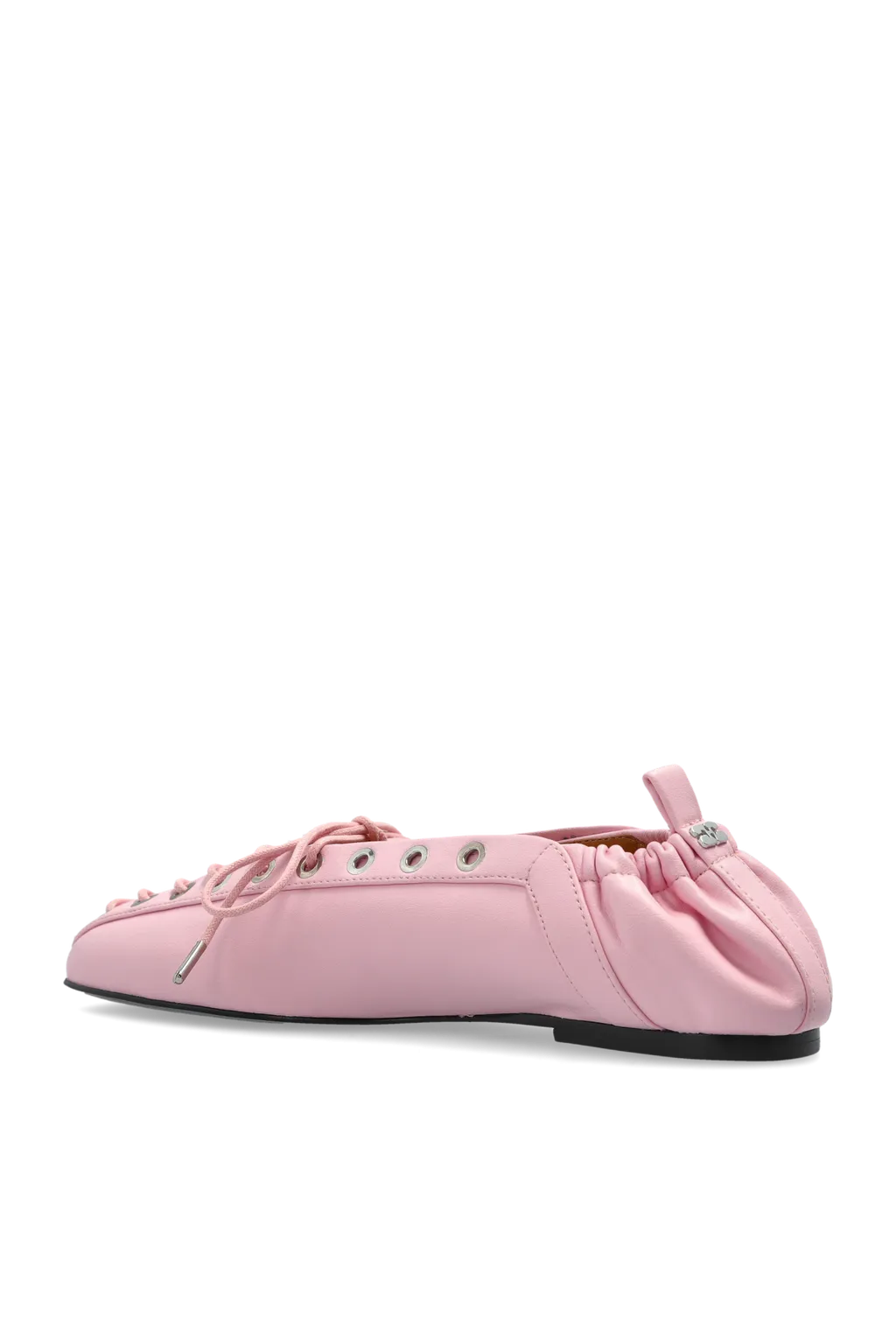 Lace-Up Ballet Flats