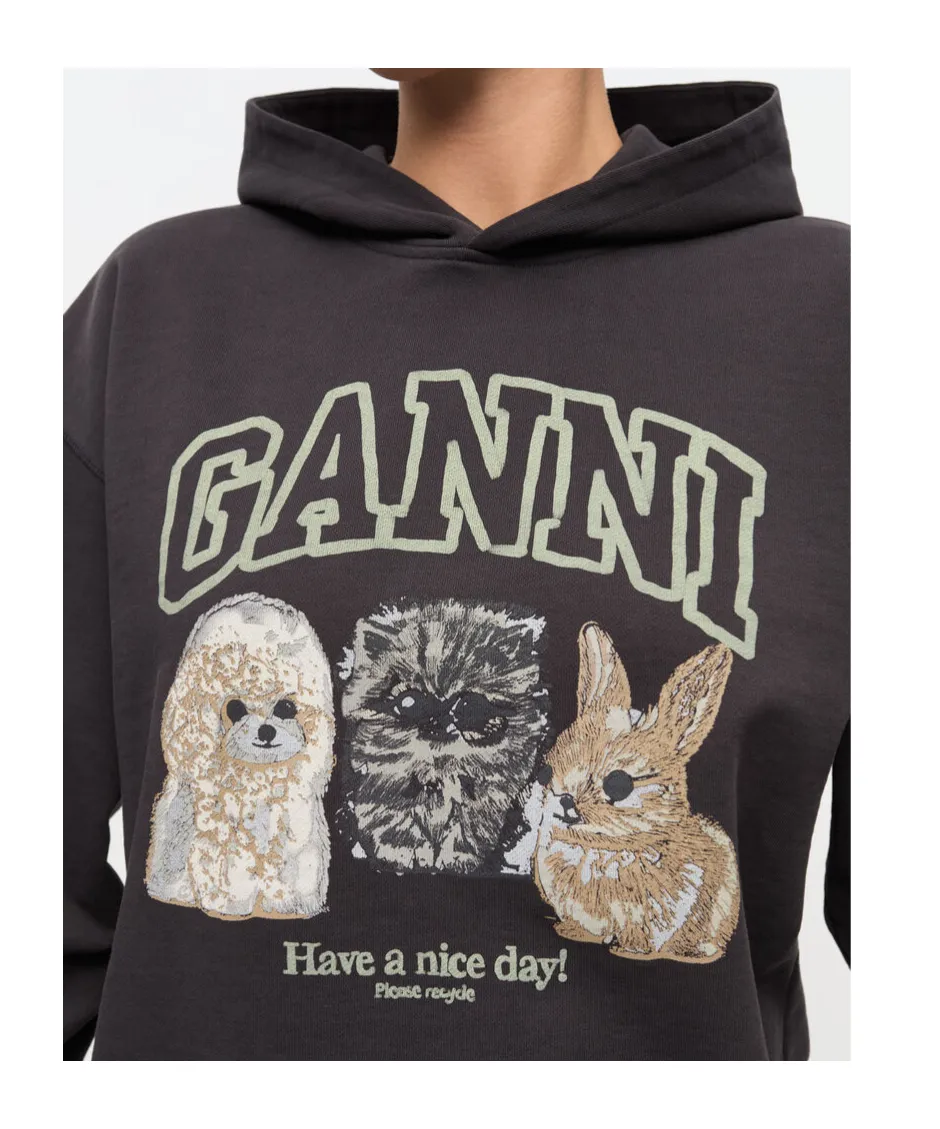 Animal Printed Hoodie