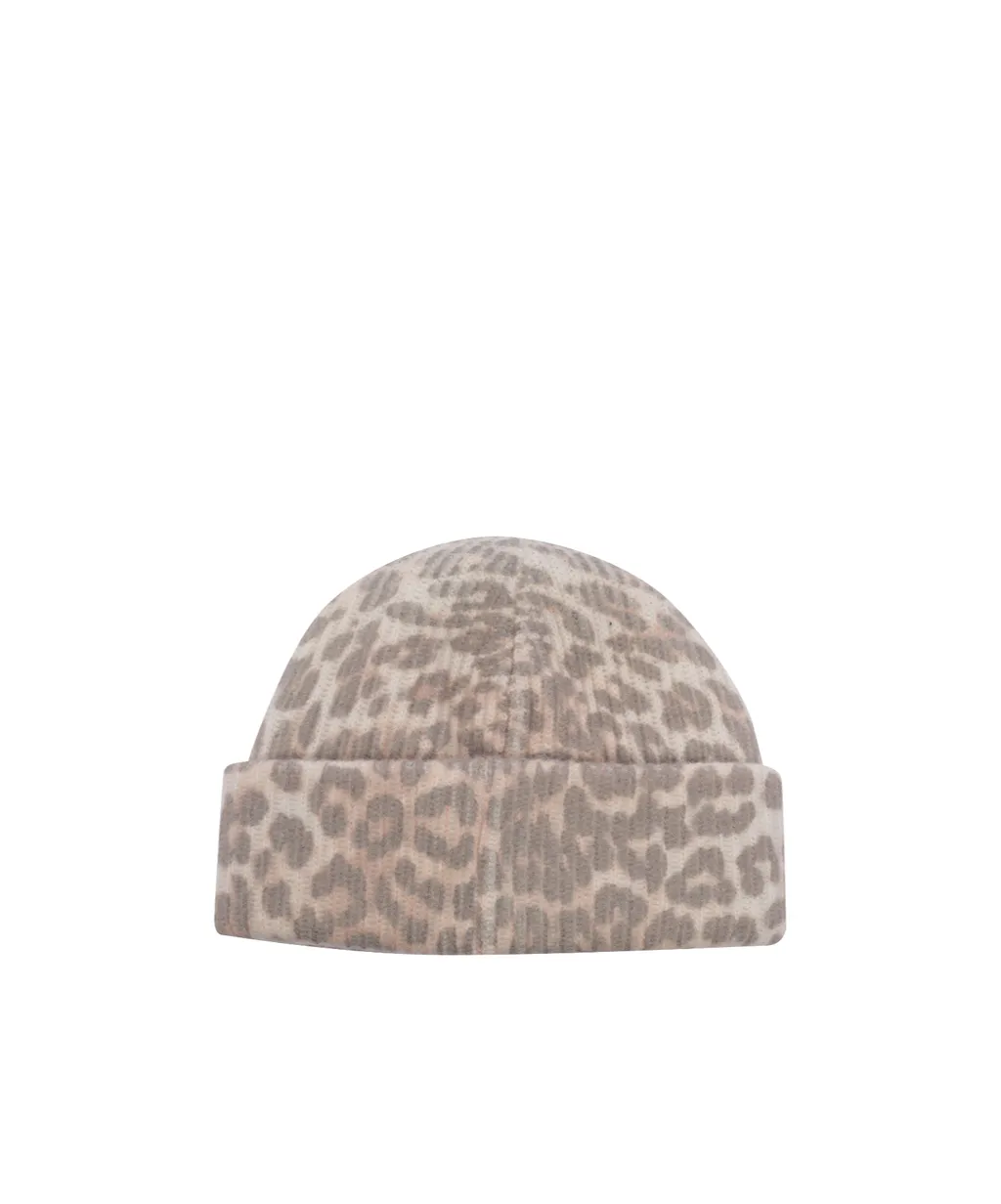 Leopard Printed Beanie