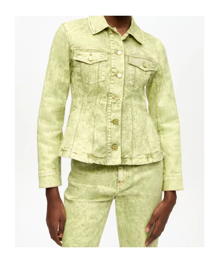 Foil Denim Jacket