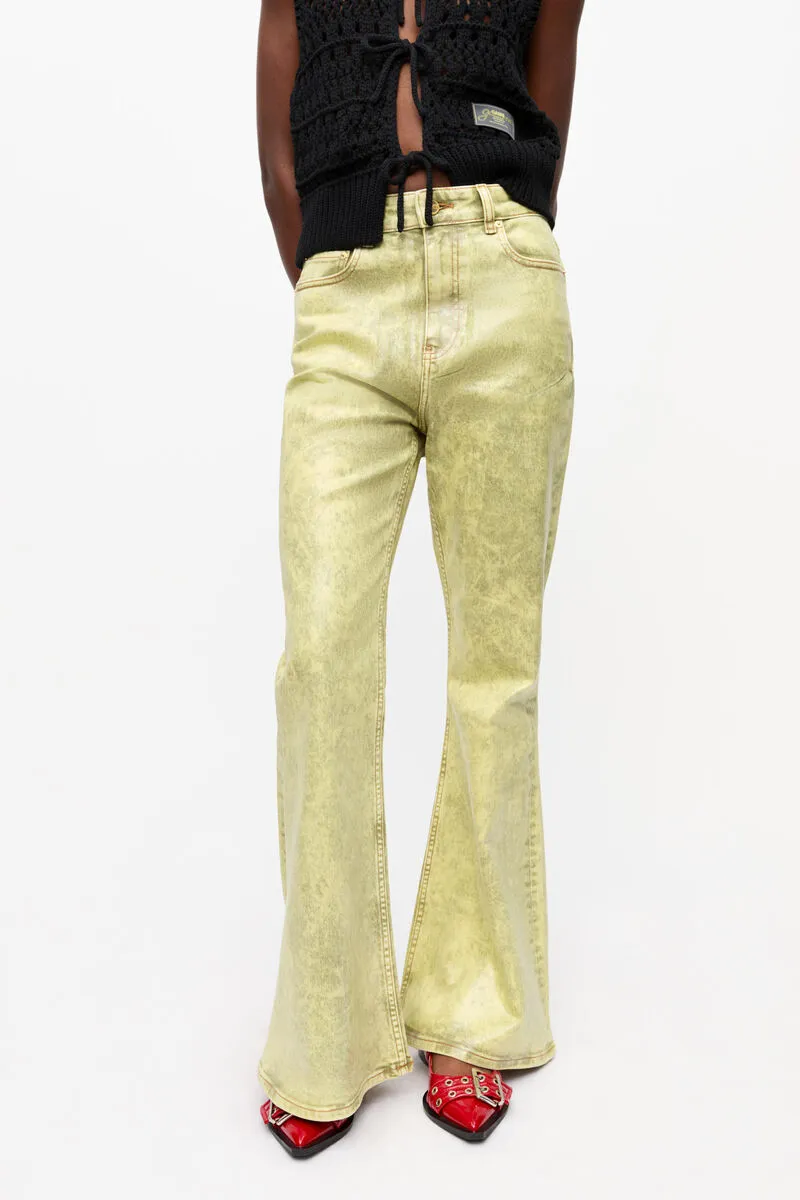 Foil Overdyed Jeans