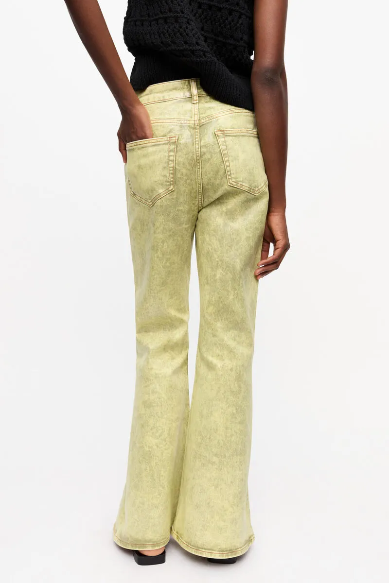 Foil Overdyed Jeans