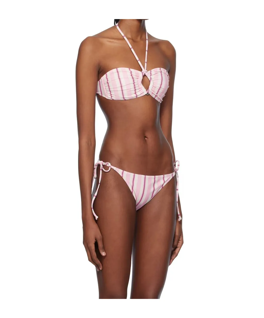 Striped Bikini Top