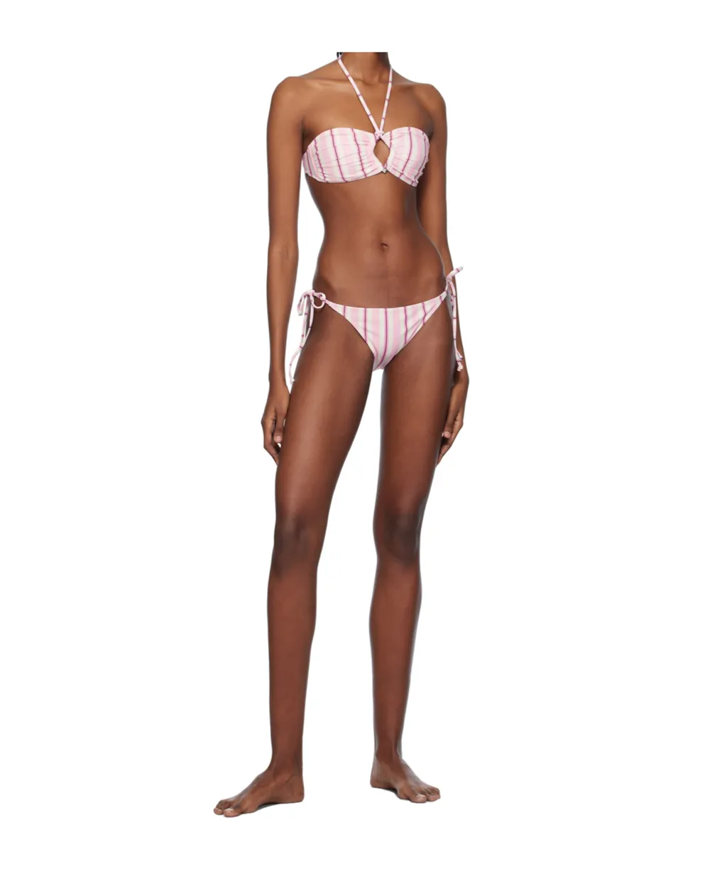 Striped Bikini Top