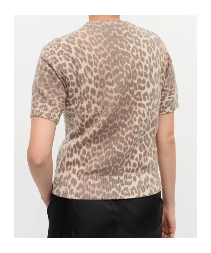 Leopard Printed T-Shirt
